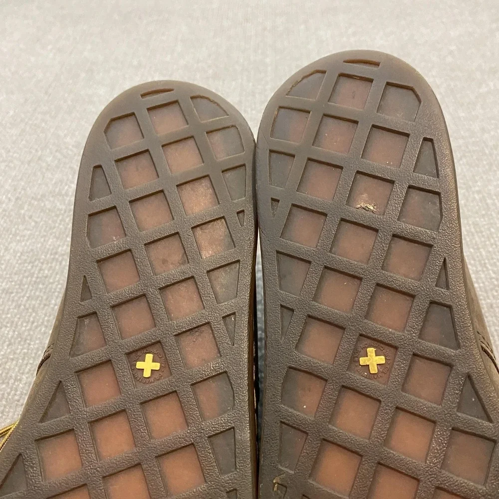 Dr. Martens Brown Leather Lace-Up Boots